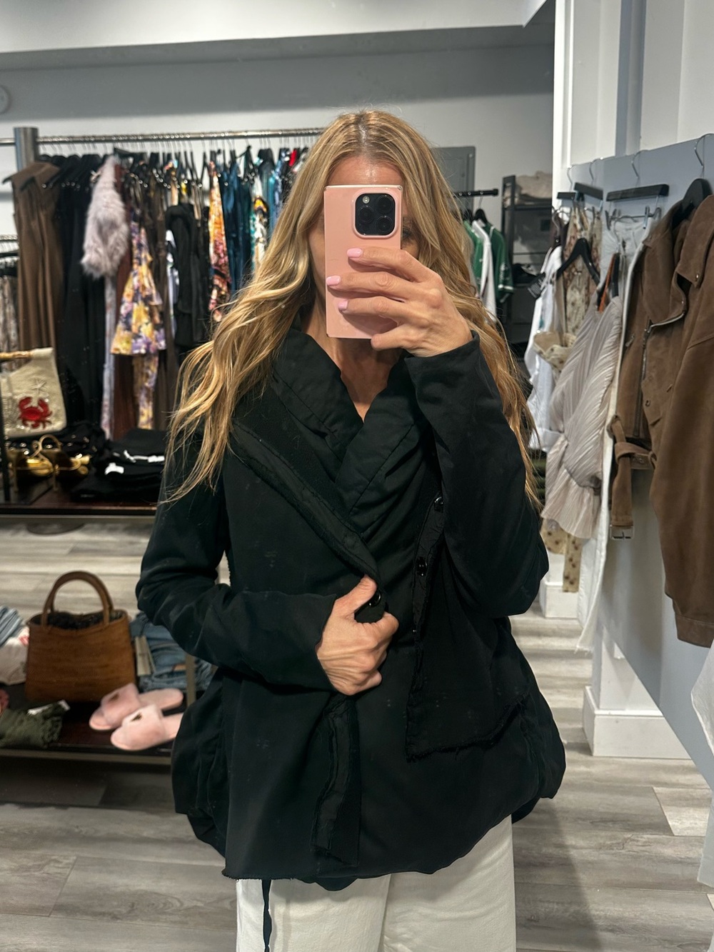 Rundholz Oversized Black Hooded Puffer Jacket - Picture 2 of 6